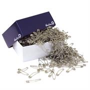 SAFETY PINS - CURVED 2/37MM, 600PCS - HARDENED AND N.PLATED